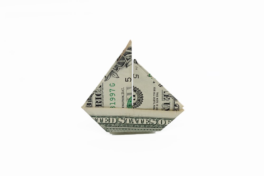 how_to_fold_a_dollar_bill_origami_sailboat_finished