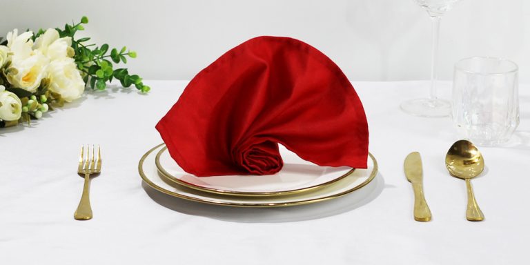Learn To Make a Standing Napkin Rose Fold in Just 8 Steps Learn To Make a Standing Napkin Rose Fold in Just 8 Steps