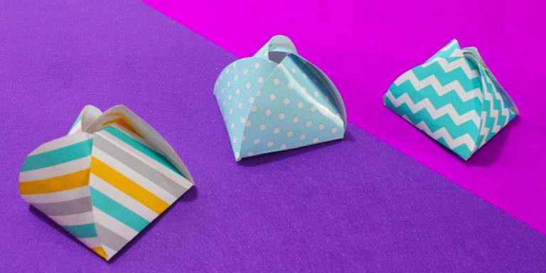 Learn a Creative Way to Make a Flower-Shaped Gift Box