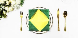 How to Fold a Bread Basket Napkin - Thumbnail