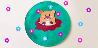 How to Make a Groundhog Paper Plate Craft - Thumbnail