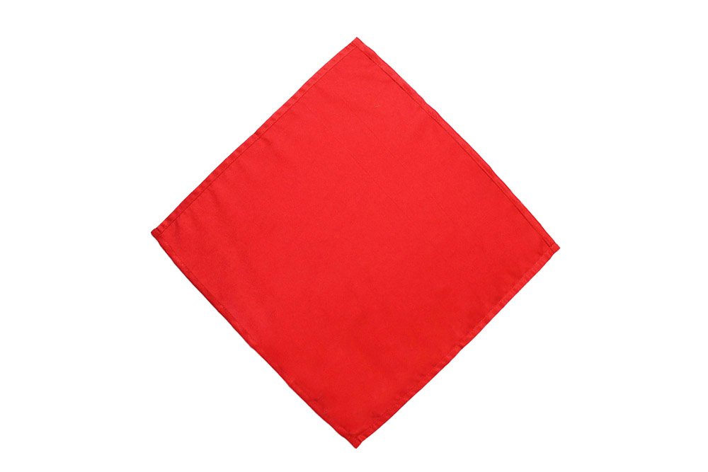 How to Fold a Napkin into a Kimono - Step 1