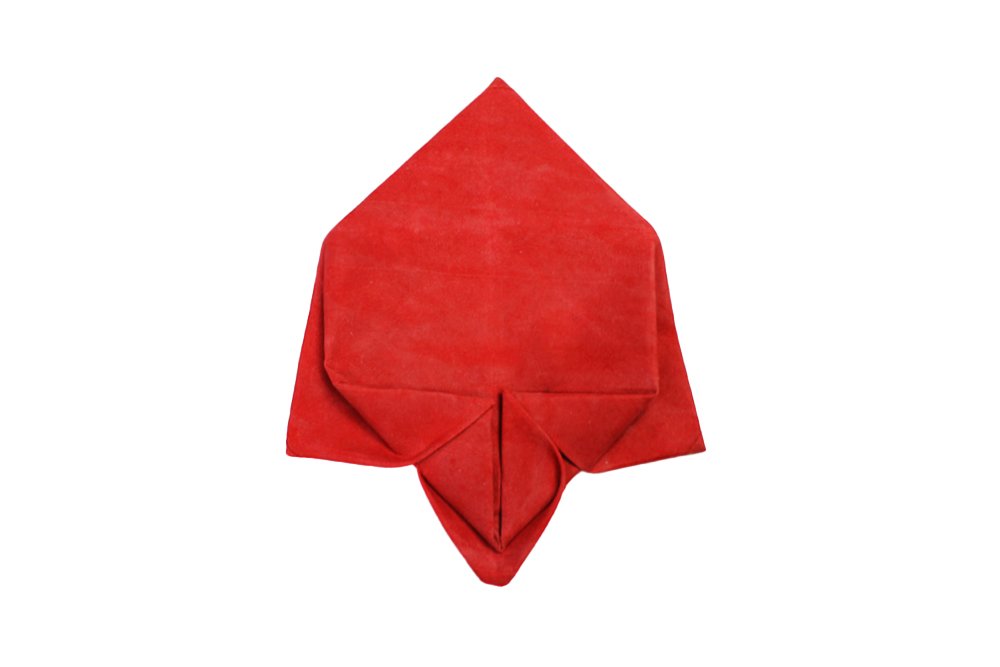 How to Fold a Blooming Tulip Flower Napkin  - Finish