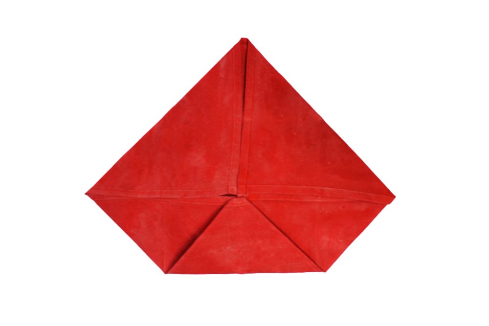 How to Fold a Blooming Tulip Flower Napkin  - Step 04