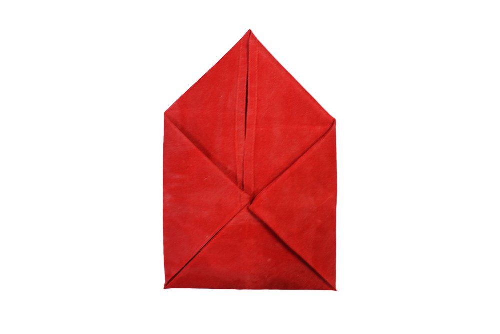 How to Fold a Blooming Tulip Flower Napkin  - Step 05