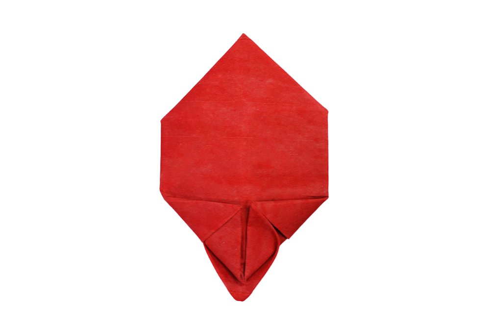 How to Fold a Blooming Tulip Flower Napkin  - Step 09