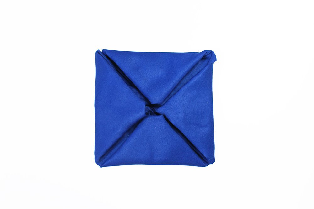 Fancy Cross Napkin Fold | Table Napkin Folding Made Easy