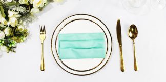 How to Fold a Triple Wave Napkin - Thumbnail