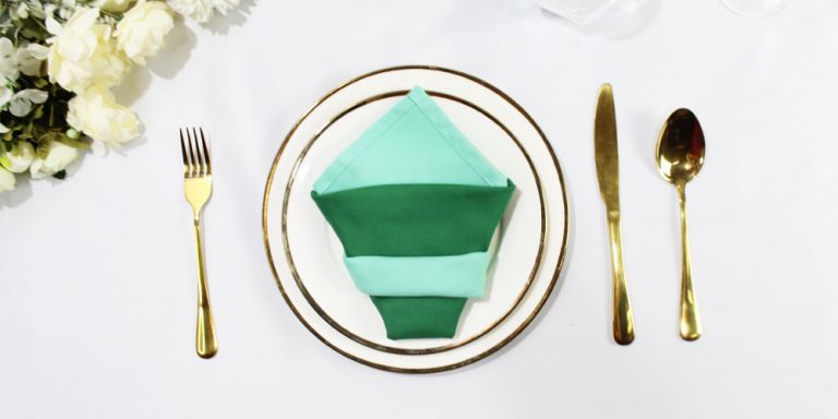 The Multi-Colored Napkin Bag | Two Napkin Folds The Multi-Colored Napkin Bag | Two Napkin Folds