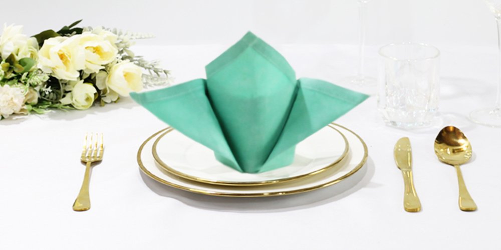 Elegant Fleur de Lis Napkin Learn Wedding Napkin Folds