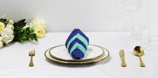 How to Make a Croissant Napkin Fold - Thumbnail