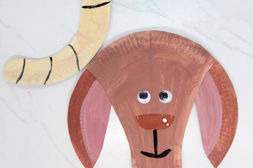 Making a Paper Plate Goat Guide | Painting Craft for Kids Making a Paper Plate Goat Guide | Painting Craft for Kids