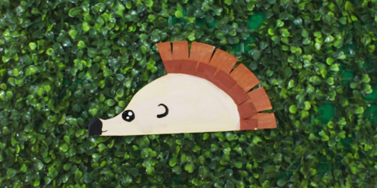 Make a Paper Plate Hedgehog | Cute Animal Crafts