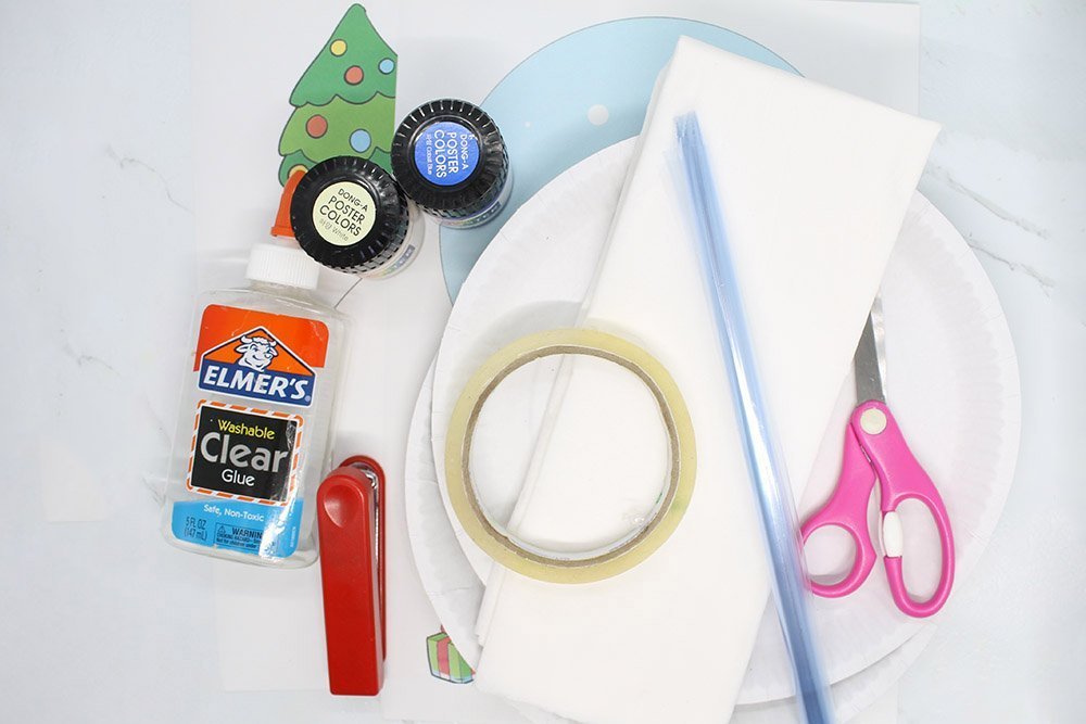 how_to_make_a_paper_plate_snow_globe_supplies