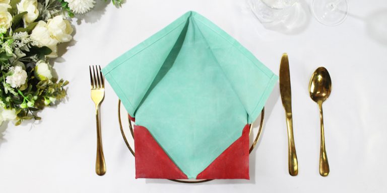 How to Make a Pocket Napkin Fold for Menu Card