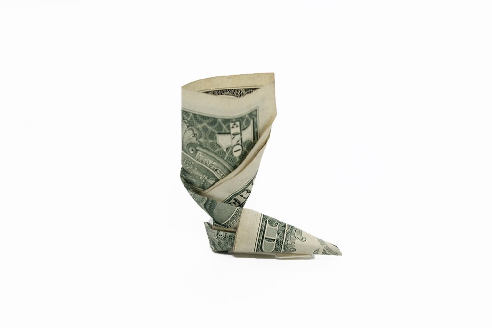 how_to_make_a_money_origami_boot_finished