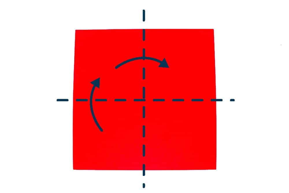 How to Make an Easy Origami Crab - Step 01