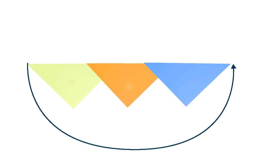 How to Make an Origami Triangle Box - Step 07