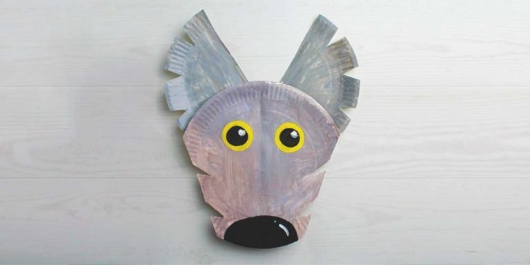 Learn How to Make a Wolf Paper Plate | Halloween Crafts for Kids