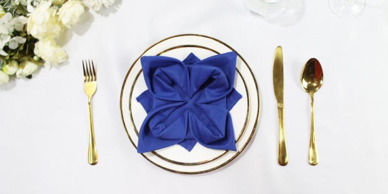 Blooming Lotus Napkin Folding | Cloth Napkin Flower Tutorial Blooming Lotus Napkin Folding | Cloth Napkin Flower Tutorial