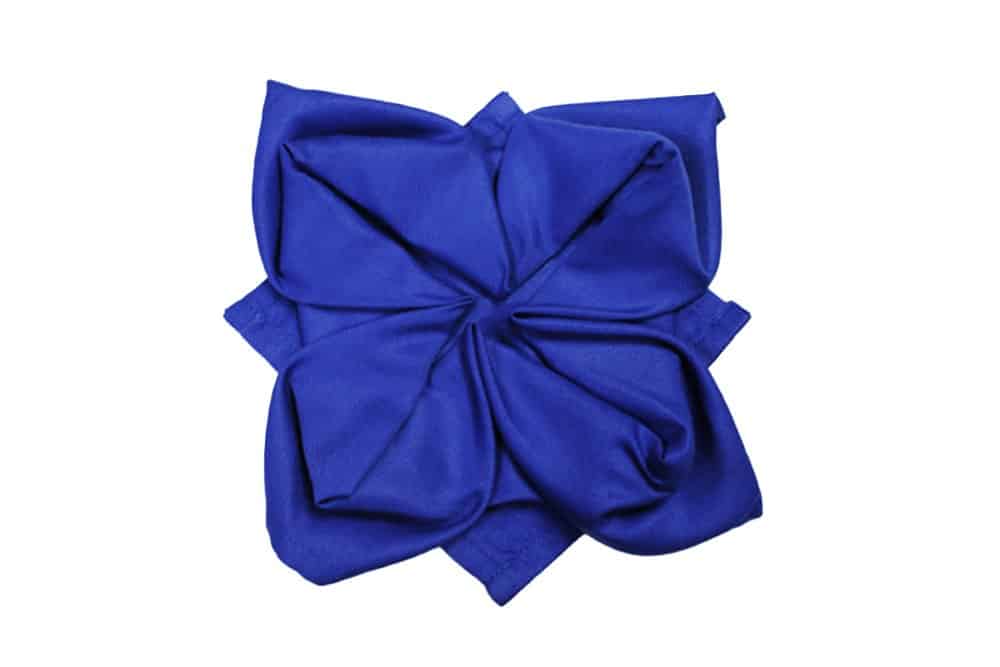 How to Make A Blooming Lotus Napkin Folding - Finish
