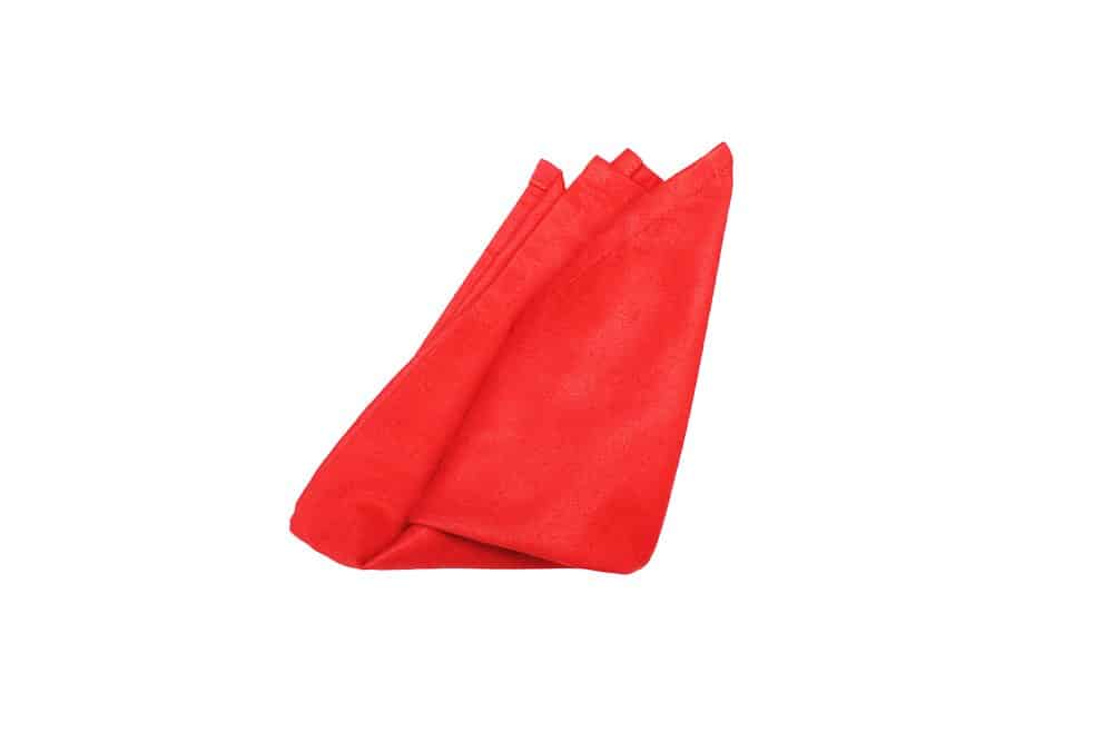 How to Make a Cardinal Hat Napkin Fold - Step 09