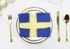 Make a Special Napkin Folding | The Swedish National Flag