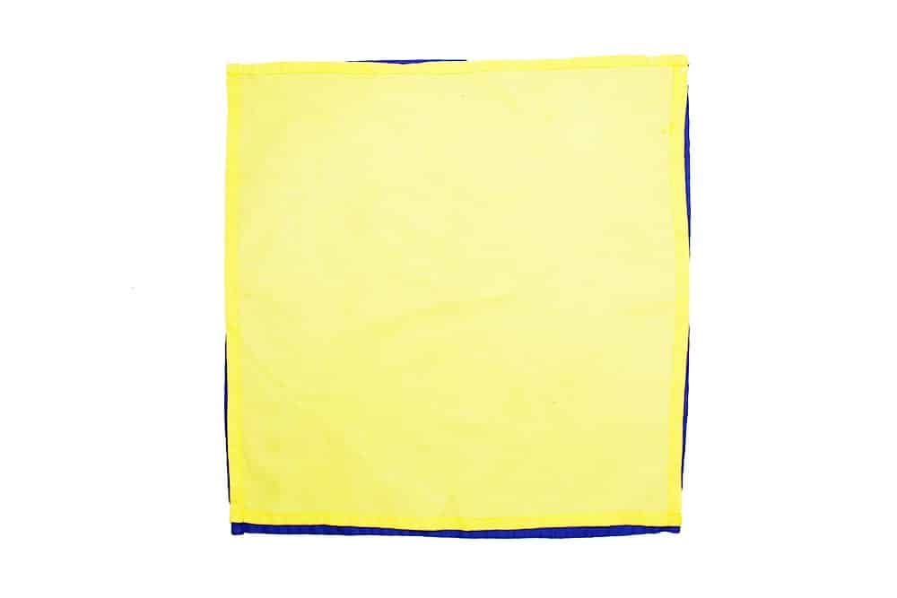 How to Make a Special Napkin Fold (Swedish Flag) - Step 02