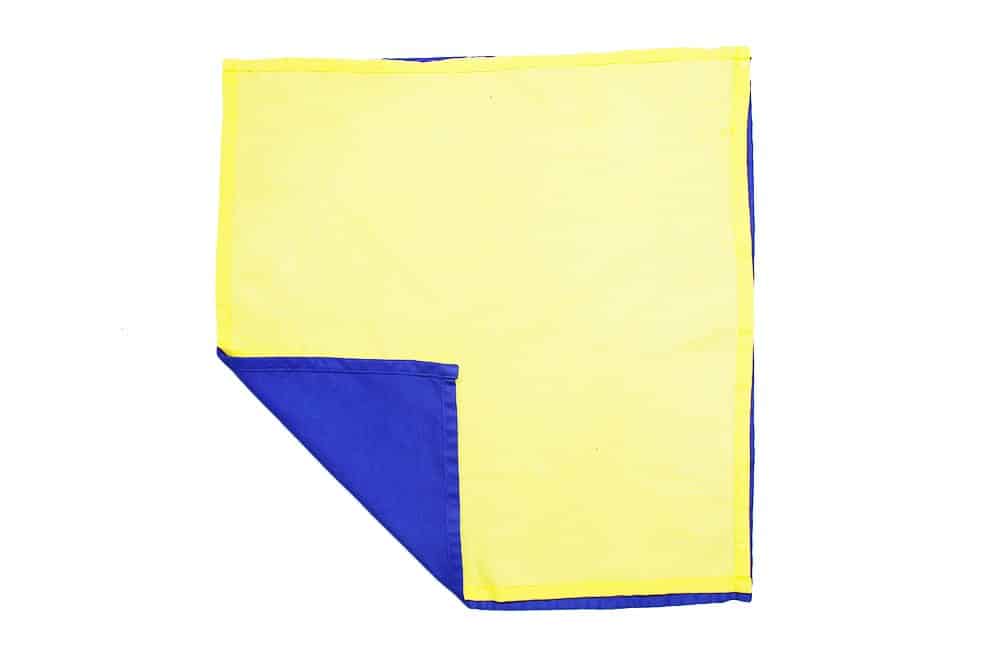 How to Make a Special Napkin Fold (Swedish Flag) - Step 03