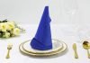 Learn to Make a Pointed Elf Hat Napkin Fold | Ideas for Christmas