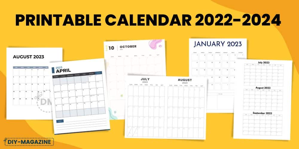 Calendar Template Archives - diy-magazine.com