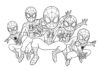 Amazing Spidey and Friends Coloring Pages