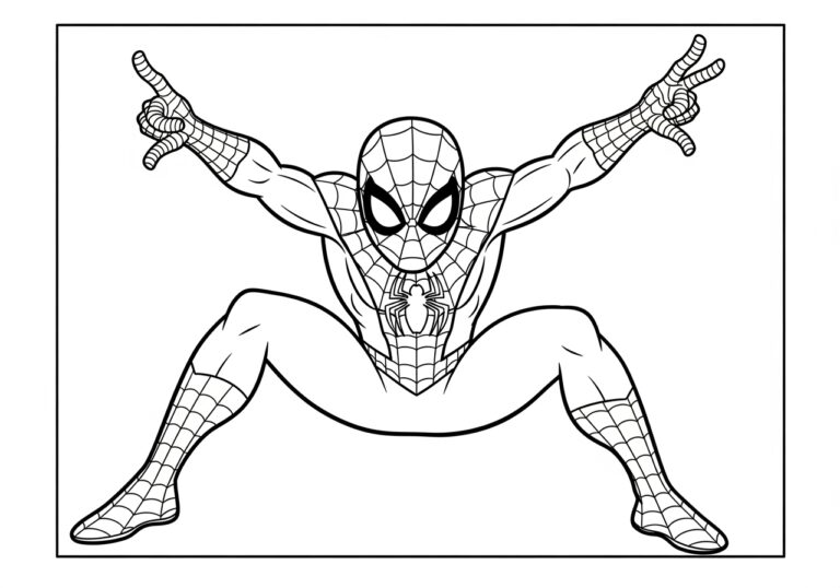 Avengers Spider-Man Coloring Pages: Fun and Printable Designs Avengers Spider-Man Coloring Pages: Fun and Printable Designs