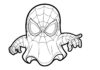 Ghost Spider Man Coloring Page: Printable Fun for Kids