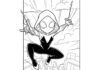 Ghost Spider-Man Coloring Page | Download for Free (PDF)