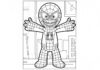 Huggy Wuggy Spiderman Coloring Pages: Printable Fun for Kids