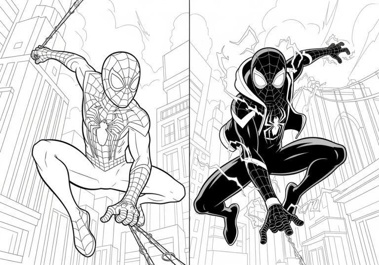 Exciting Spider Man 2 Coloring Pages for Creative Kids Exciting Spider Man 2 Coloring Pages for Creative Kids