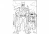 Batman and Robin Printable Coloring Pages