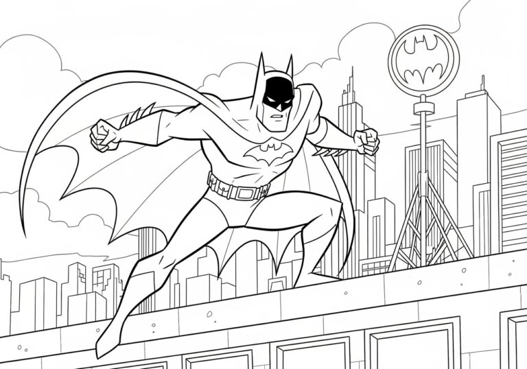 Batman Animated Series Coloring Pages Batman Animated Series Coloring Pages