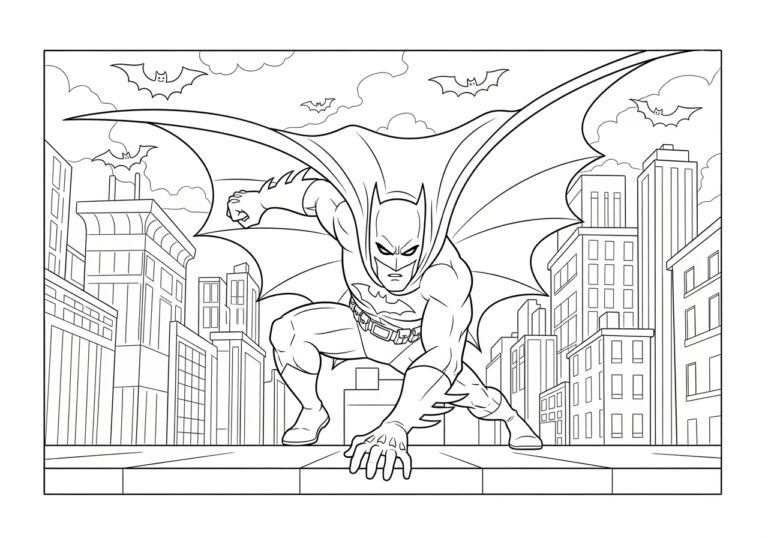 Engage Your Creativity with Our Batman Coloring Book Engage Your Creativity with Our Batman Coloring Book