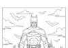 Batman Coloring Page Printable for Kids