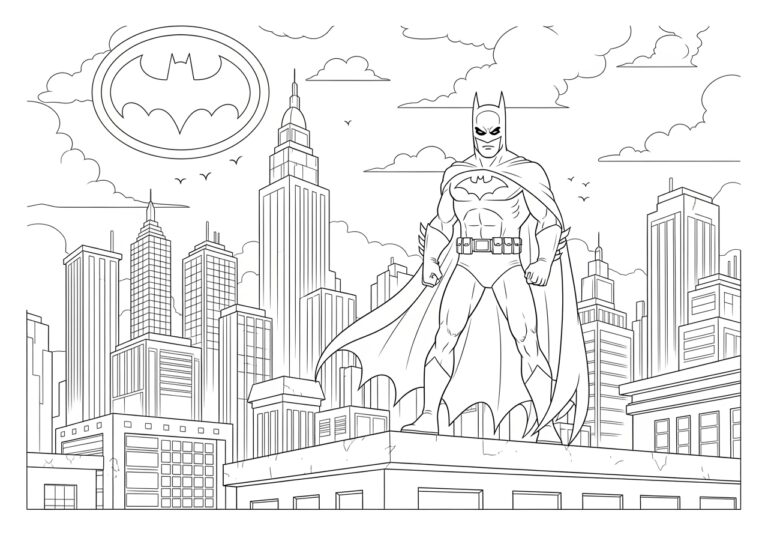 Explore the Exciting World of Batman Coloring Pages Explore the Exciting World of Batman Coloring Pages