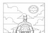 Batman Coloring Pages Free Printable
