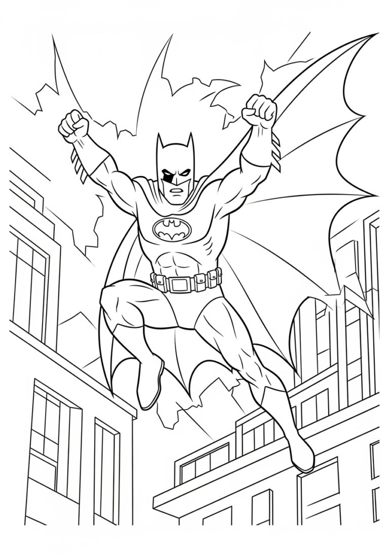 Batman Coloring Pages to Print: Free and Fun Printables Batman Coloring Pages to Print: Free and Fun Printables