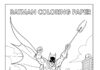 Batman Coloring Paper: Create Your Own Adventure
