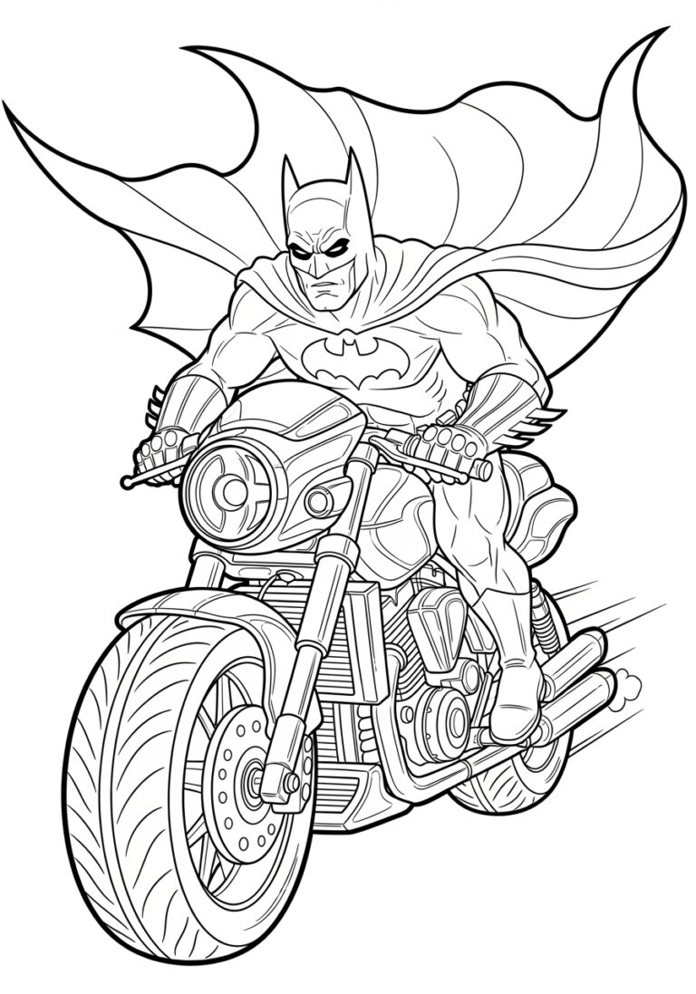 Batman Colouring Images: Printable Pages for Creative Fun Batman Colouring Images: Printable Pages for Creative Fun