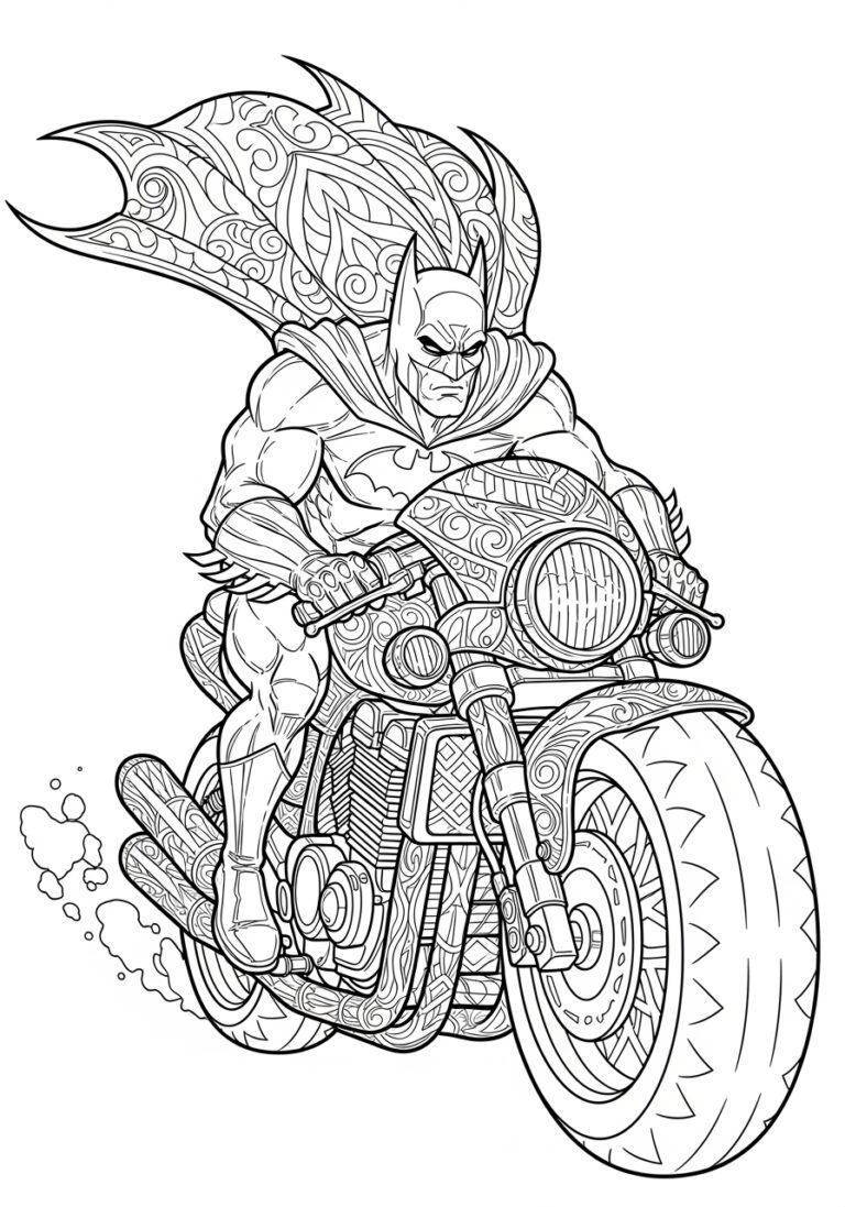 Batman Colouring Images: Free Printable Pages for Kids Batman Colouring Images: Free Printable Pages for Kids