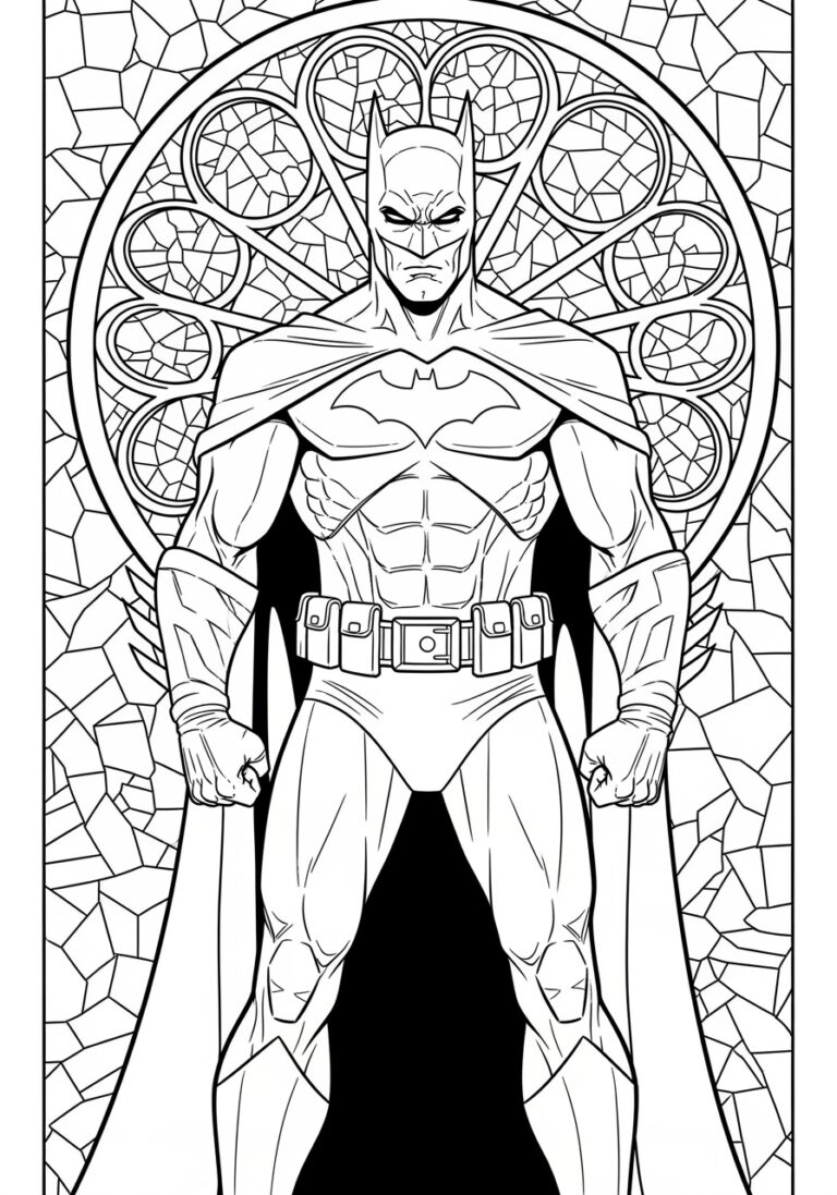 Batman Comic Coloring Pages: Unleash Your Inner Artist Batman Comic Coloring Pages: Unleash Your Inner Artist