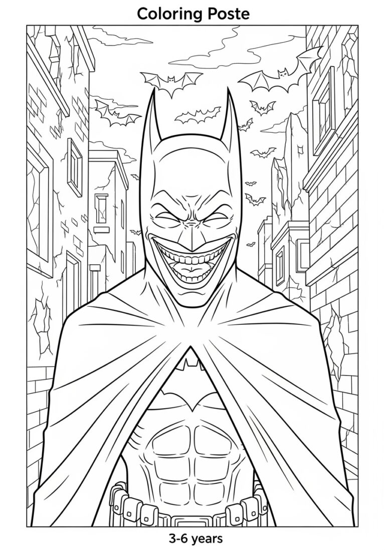 Batman Who Laughs Coloring Pages: A Dark and Exciting Adventure Batman Who Laughs Coloring Pages: A Dark and Exciting Adventure