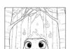 Bruni Frozen 2 Coloring Pages: Printable Fun for Kids